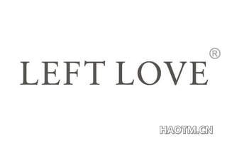 LEFT LOVE