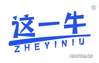这一牛 