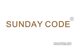 SUNDAY CODE