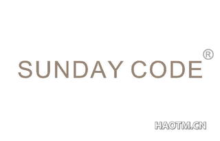 SUNDAY CODE