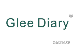 GLEE DIARY