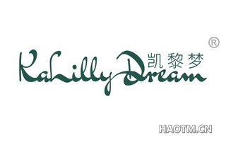 凯黎梦 KALILLYDREAM