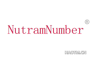 NUTRAMNUMBER