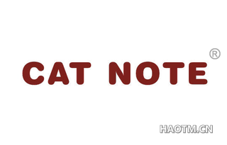 CAT NOTE