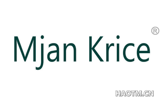  MJAN KRICE