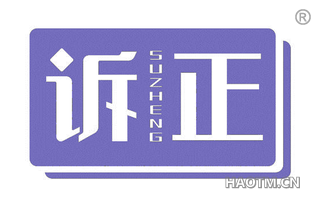 诉正 