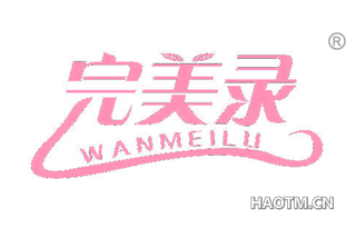 完美录 WANMEILU