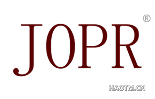  JOPR