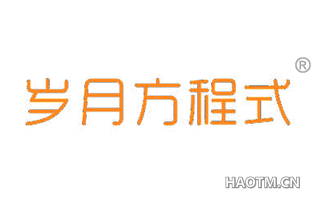 岁月方程式 