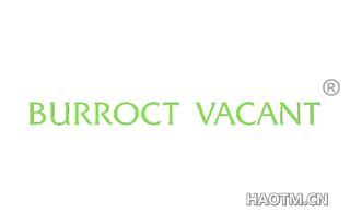 BURROCT VACANT