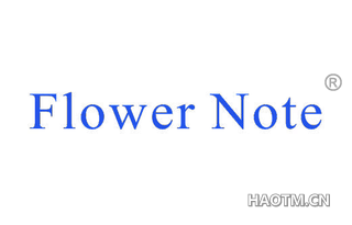 FLOWER NOTE