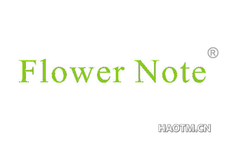  FLOWER NOTE