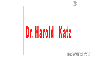 DR HAROLD KATZ