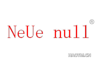 NEUE NULL