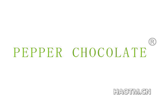 PEPPER CHOCOLATE