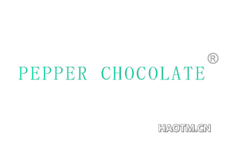 PEPPER CHOCOLATE