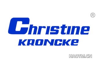 CHRISTINE KRONCKE