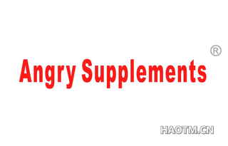 ANGRY SUPPLEMENTS