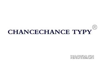 CHANCECHANCE TYPY