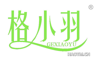 格小羽 GEXIAOYU