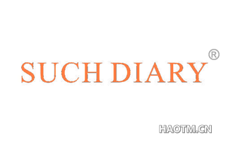  SUCH DIARY