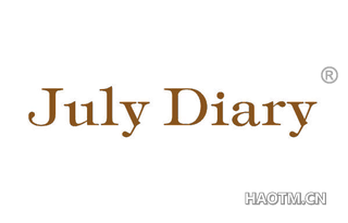 JULY DIARY