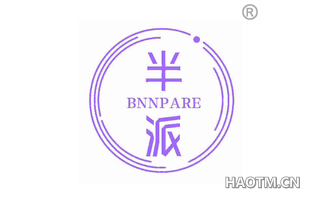 半派 BNNPARE