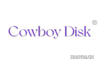 COWBOY DISK