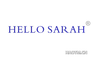 HELLO SARAH