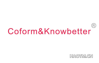 COFORM KNOWBETTER