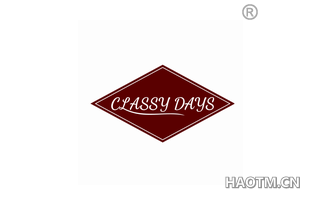  CLASSY DAYS