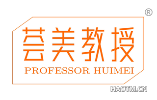 荟美教授 PROFESSOR HUIMEI