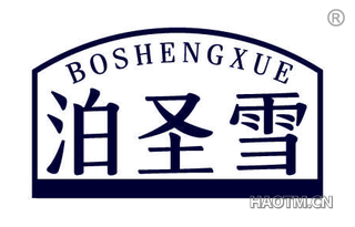 泊圣雪