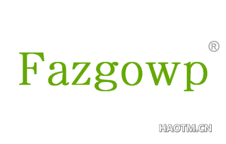 FAZGOWP