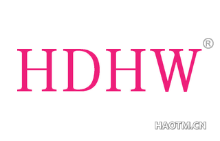 HDHW