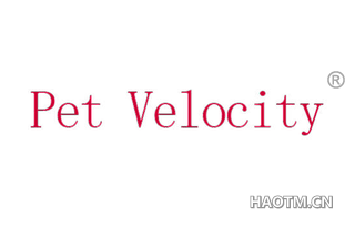 PET VELOCITY