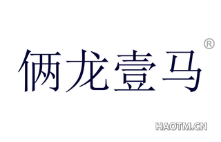 俩龙壹马
