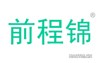 前程锦