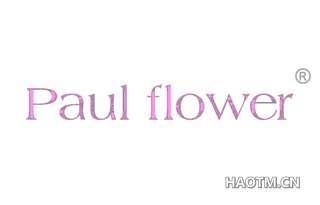 PAUL FLOWER